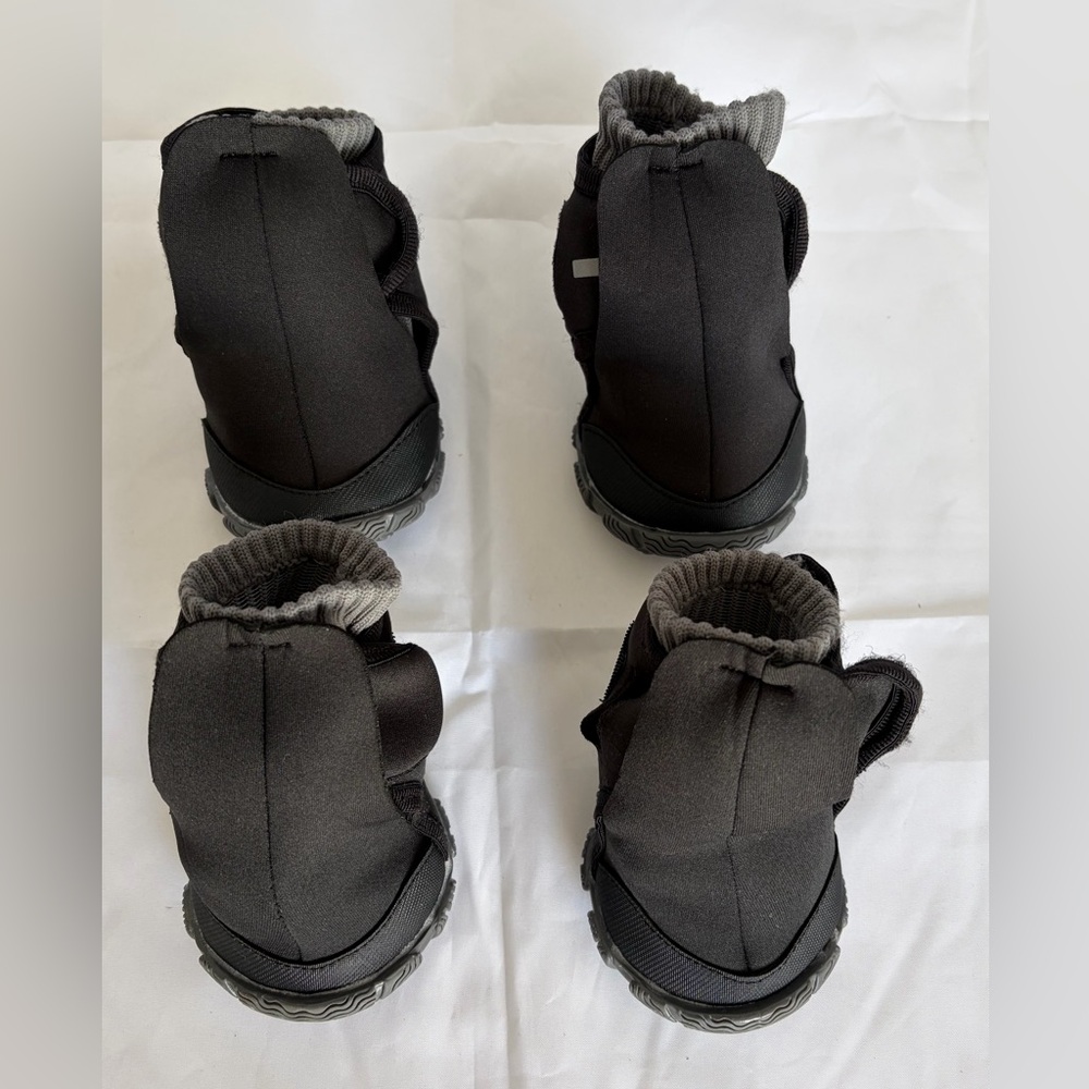Dog Boots, Waterproof Shoes for Large Dogs Anti-Slip Rubber Sole, Paw Protection